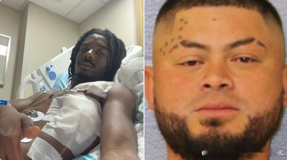 【黄金时代】据报道，在北卡罗来纳州一列火车上被非法移民刺伤的肯扬·多比（Keny