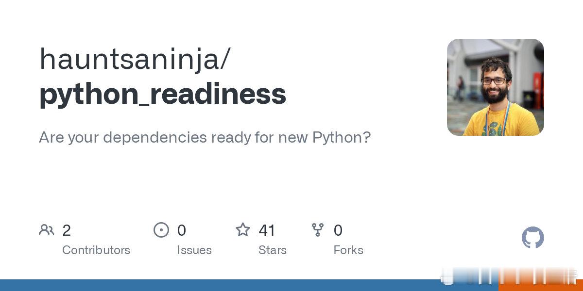 【[40星]python_readiness：帮你轻松检查Python依赖是否支