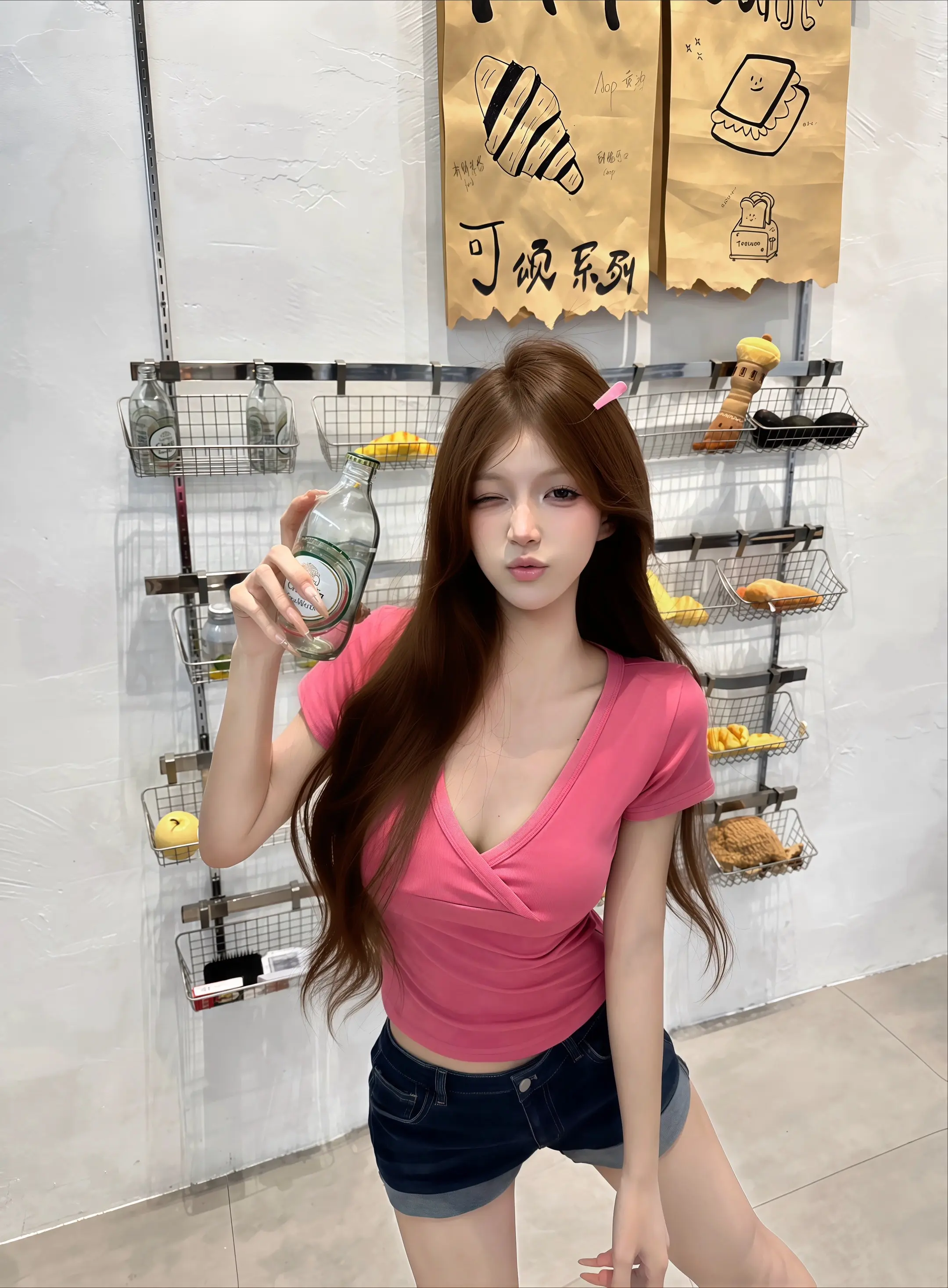 为什么拍照要嘟嘴呢 因为可以随时亲到看照片的你呀！