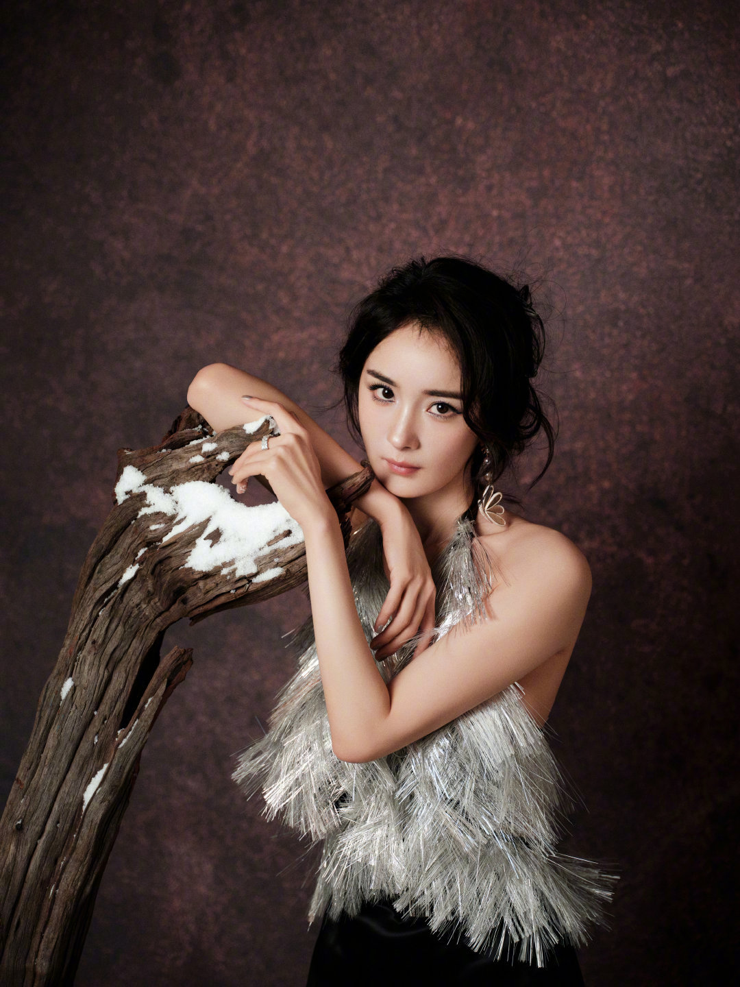 杨幂妈妈好高贵好喜欢～