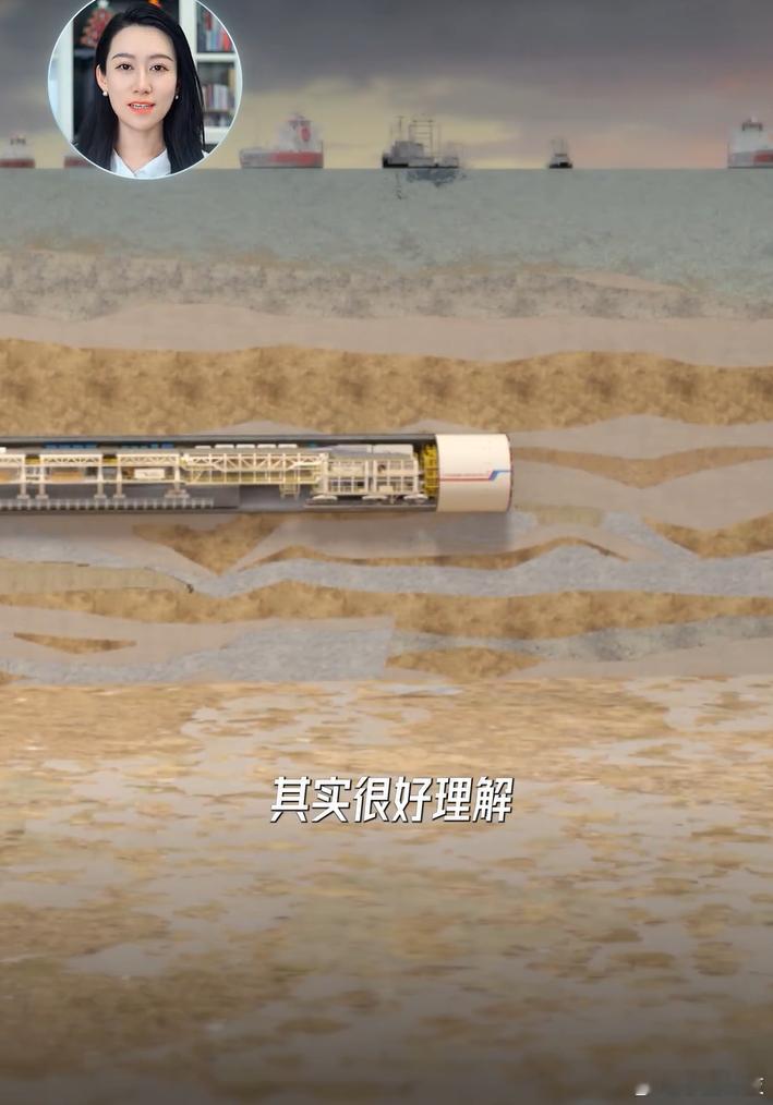 这一刻科技强国具象化了中国正在建全球最长的海底隧道“科技强国”常被当成一句口号，