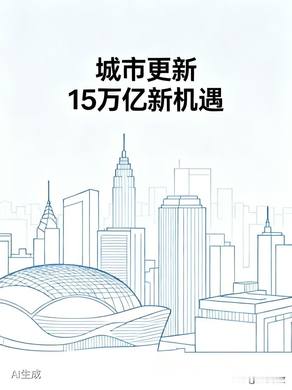 国家定调！15万亿砸向城市更新，银行的赚钱逻辑彻底变了未来5年，国家要在