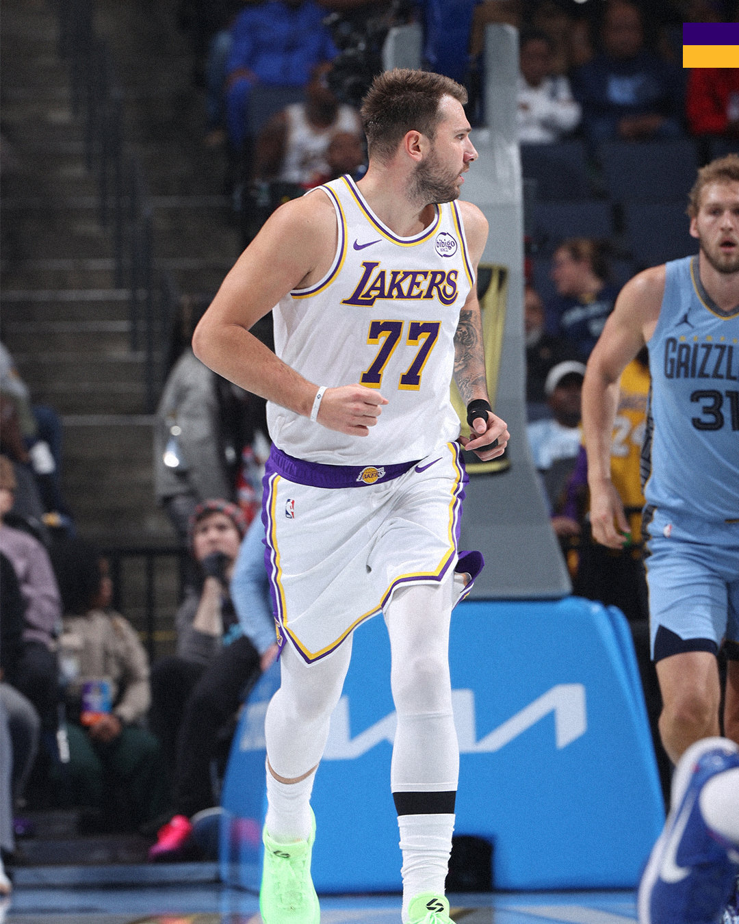 全场结束,湖人117-112灰熊,看完什么感受?东契奇44分12篮板6