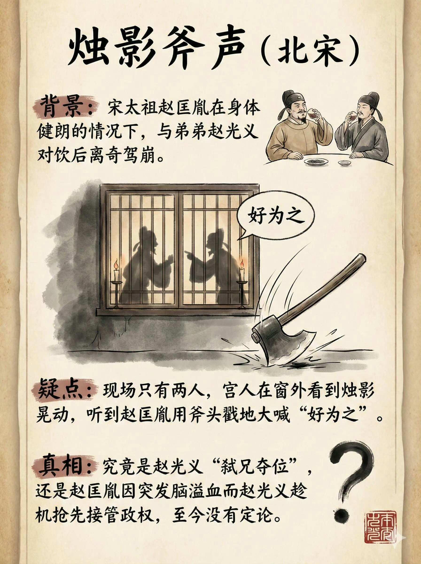 中国历史上最著名的三大疑案是？