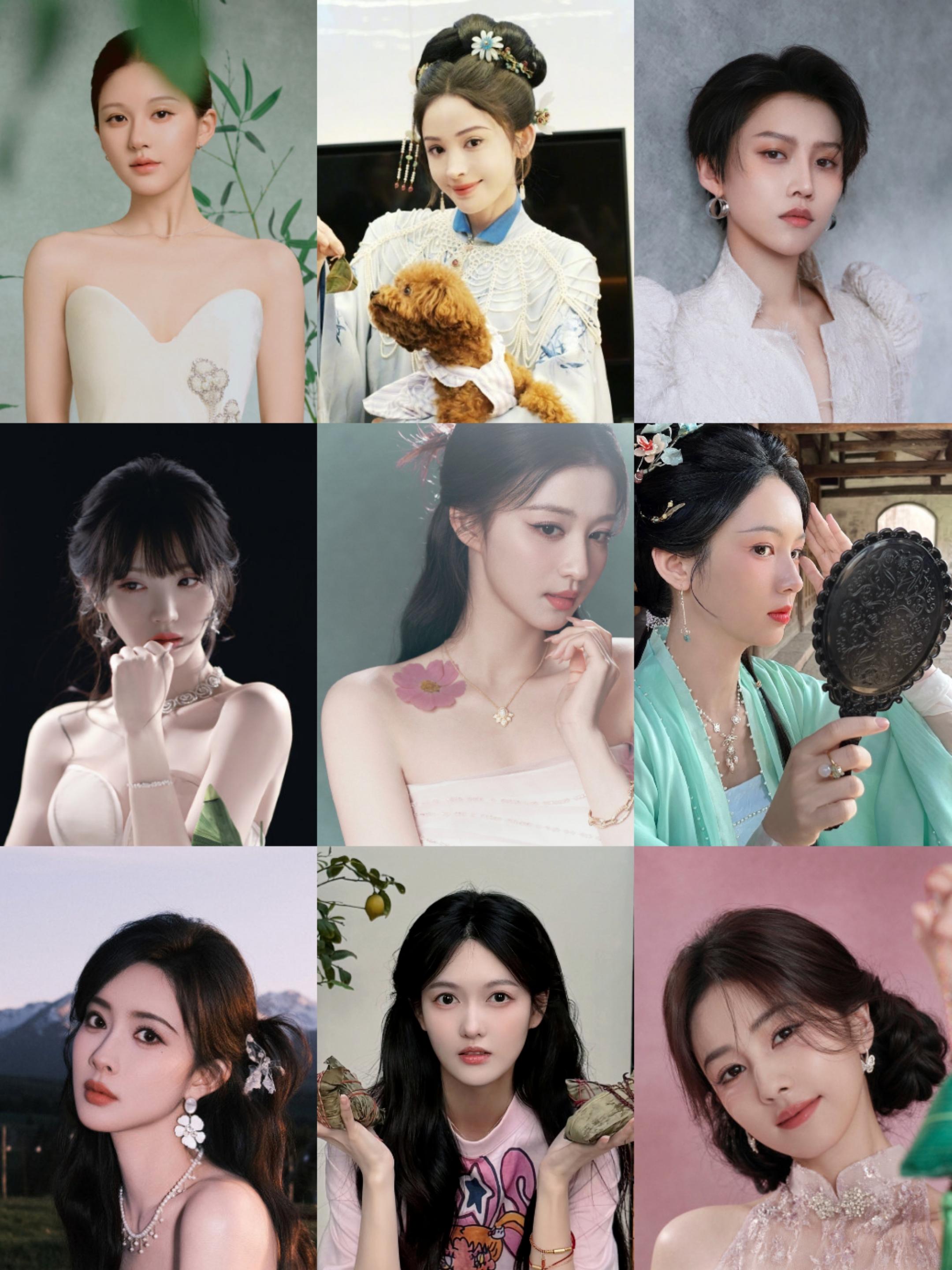 端午营业的女宝 女明星们。白鹿、赵露思、孟子义、周也、王楚然、田曦薇...