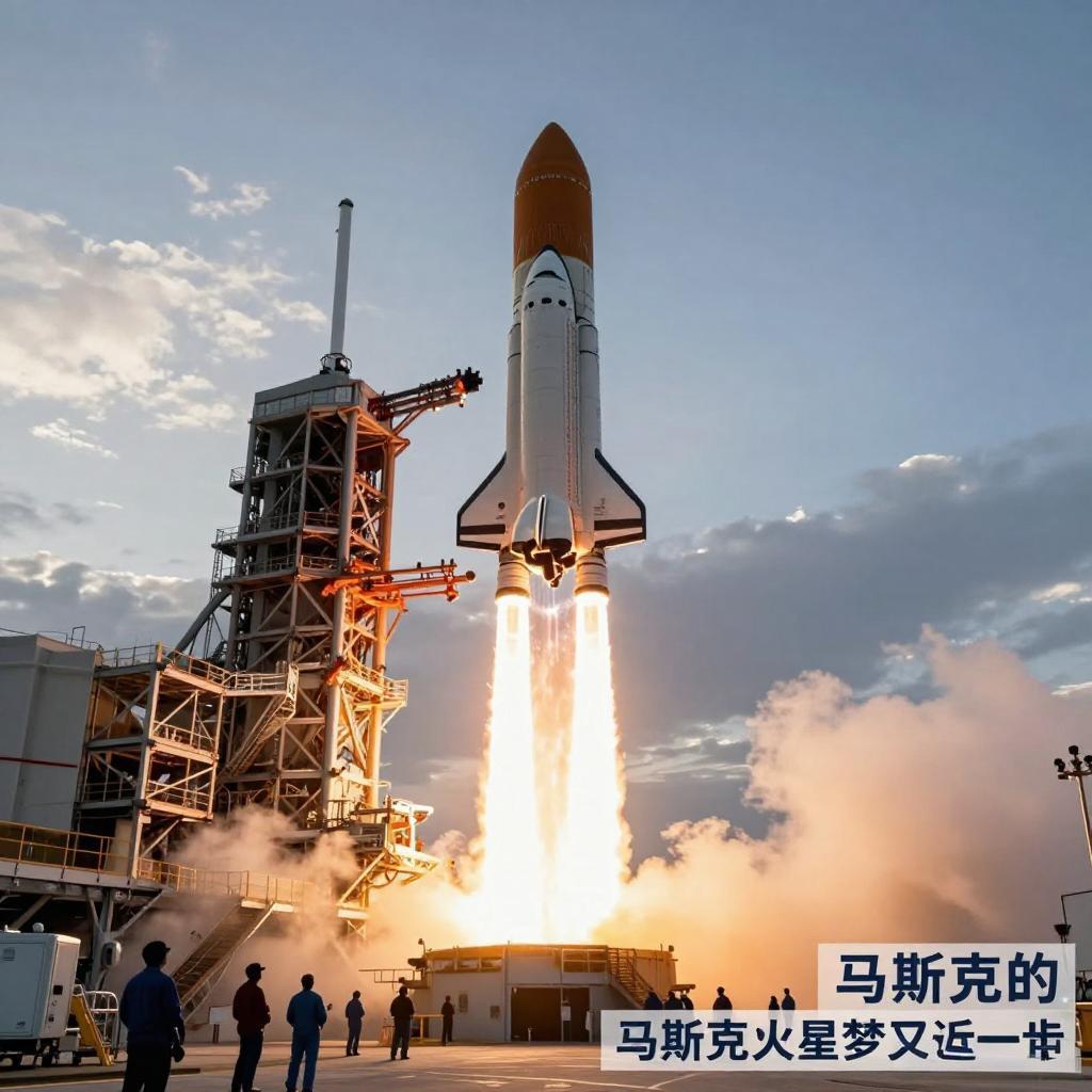 今早炸场！人类最强火箭星舰V3首飞，马斯克的火星梦又近了一步北京时间今早6点