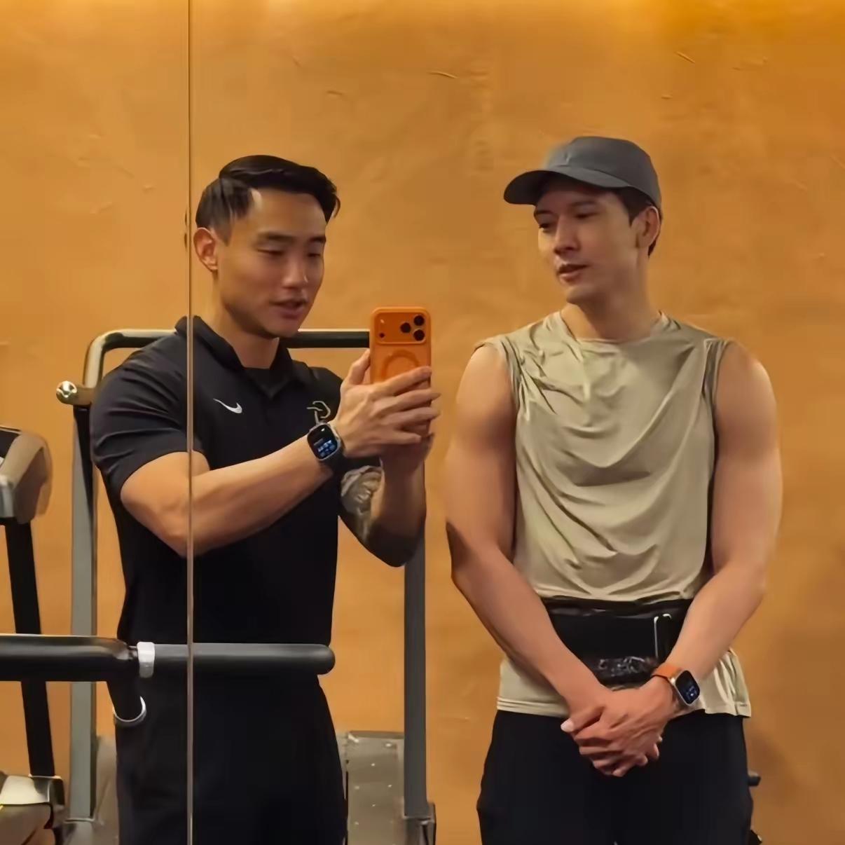 阿sa的审美从来没变过，都是单眼皮的港风潮男，她如今宣布结婚的对象堪比年轻版