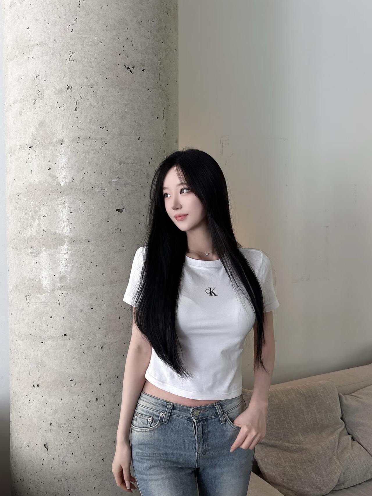 小姐姐清纯穿搭美女穿搭宅男女神ootd