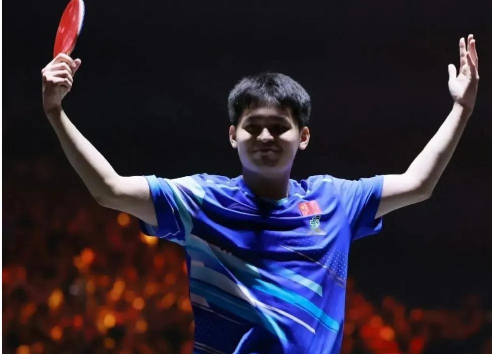 现在最高兴的就是林诗栋了无论最后他是不是全运会男单冠军都会获得以下三样奖品