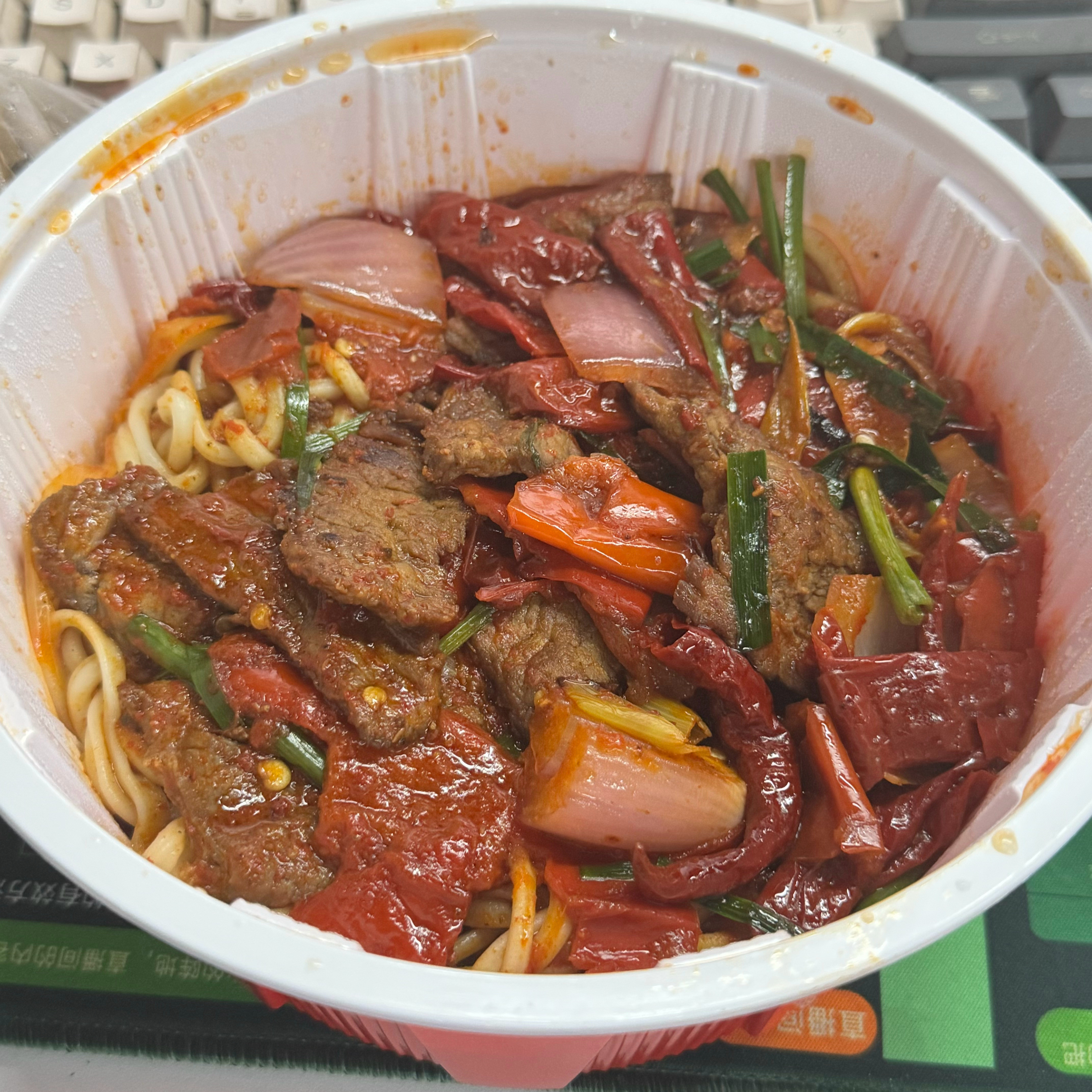 辣皮子拌面我又来吃你了