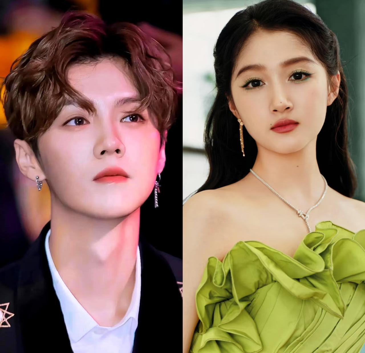 关晓彤在镜头前摆弄麦克风线。突然蹦出一句：“感情是两个人的事。”全场编导后背