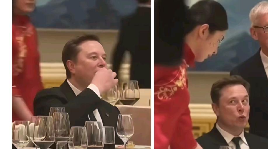 马斯克这人真的是走到哪儿都不按常理出牌，5月14日的欢迎晚宴上，他又干了件让所有