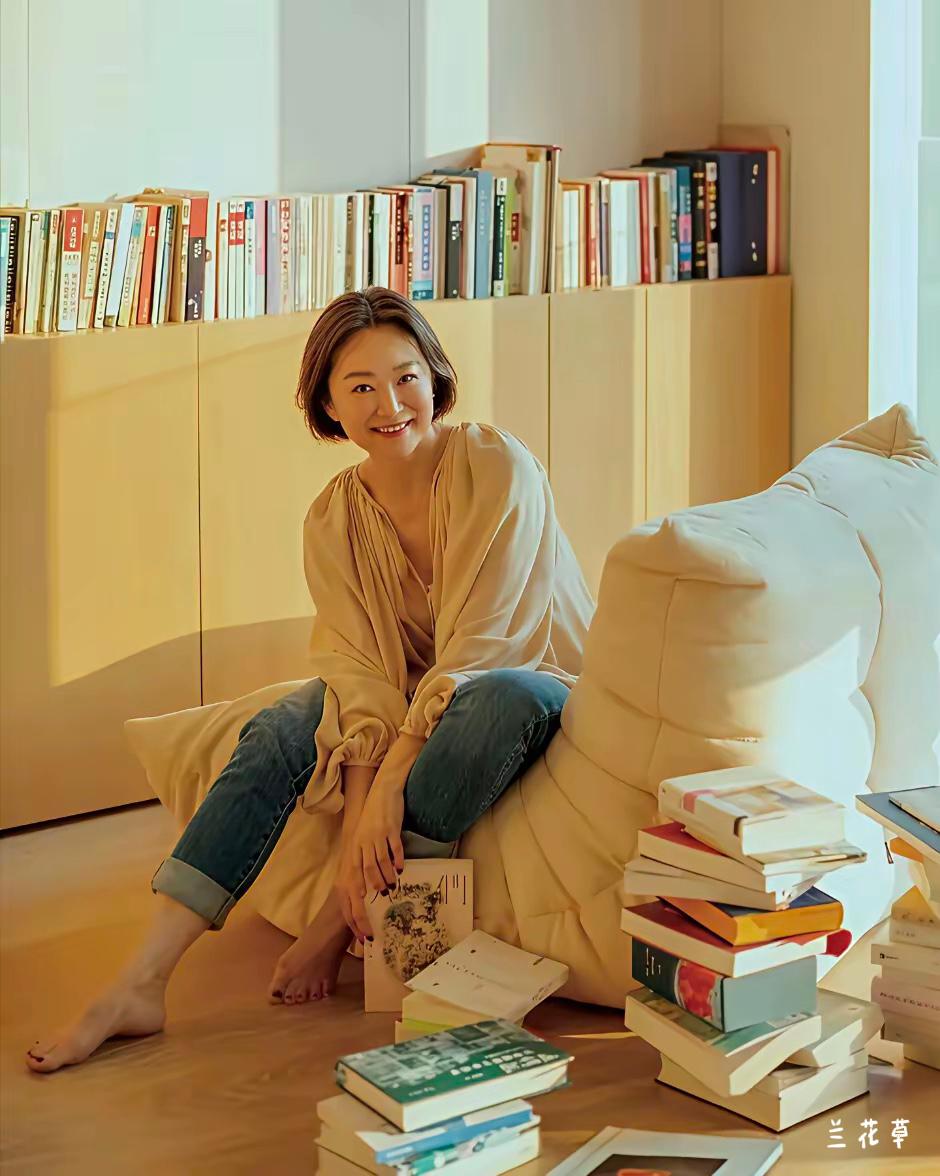 林青霞的生活照，真切，自然，美丽。