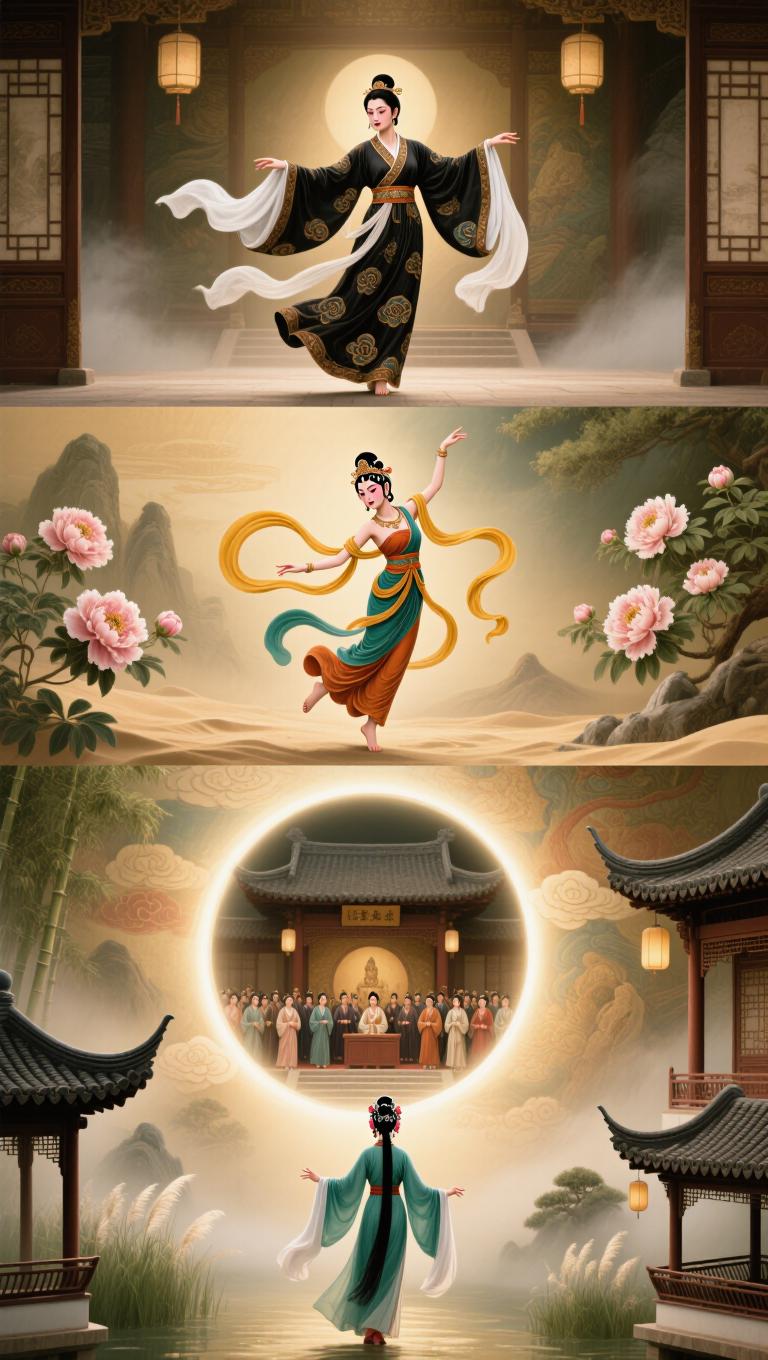 穿越时空的舞蹈，真的能让人沉浸式感受古风之美。就像陆建军推荐的古风舞蹈，一登场那