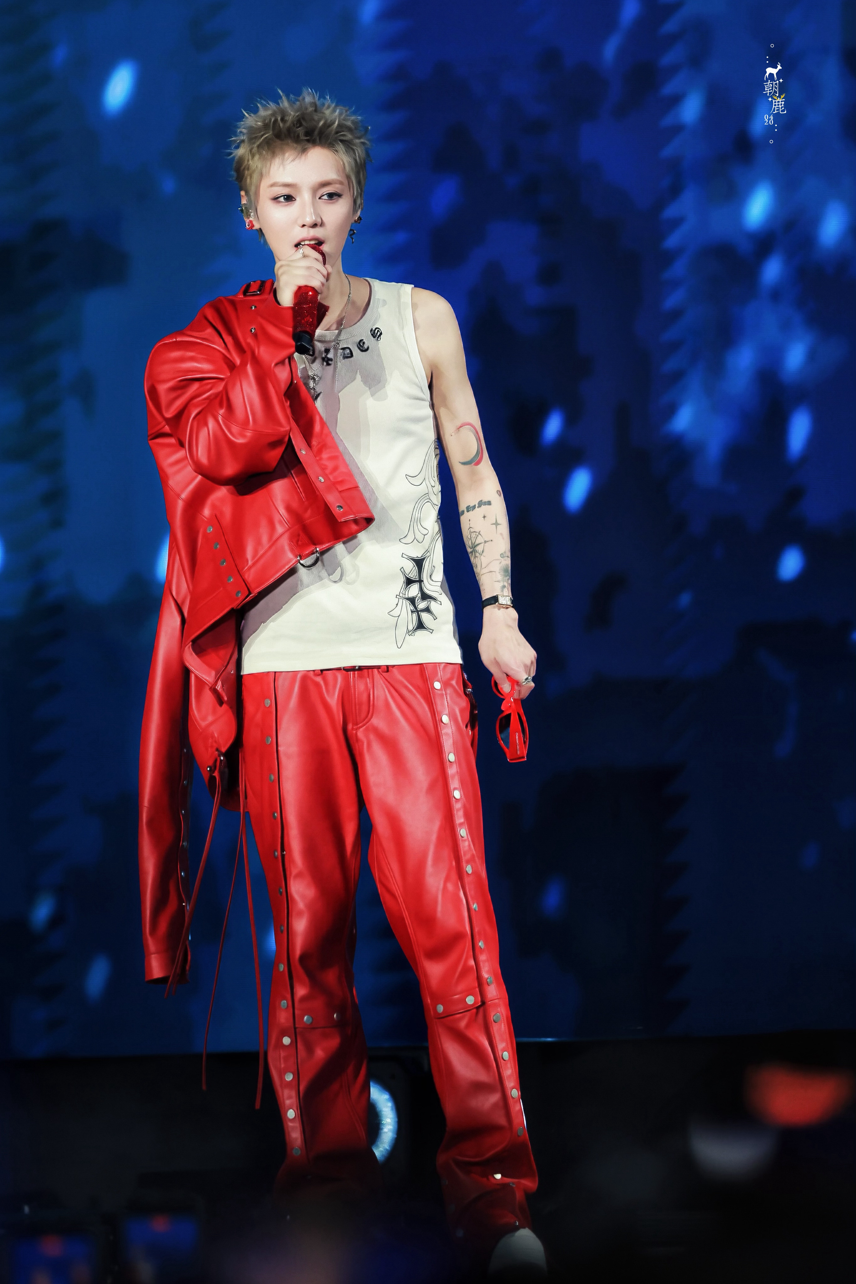 鹿晗贵阳音乐节人气一起去我们的明天！