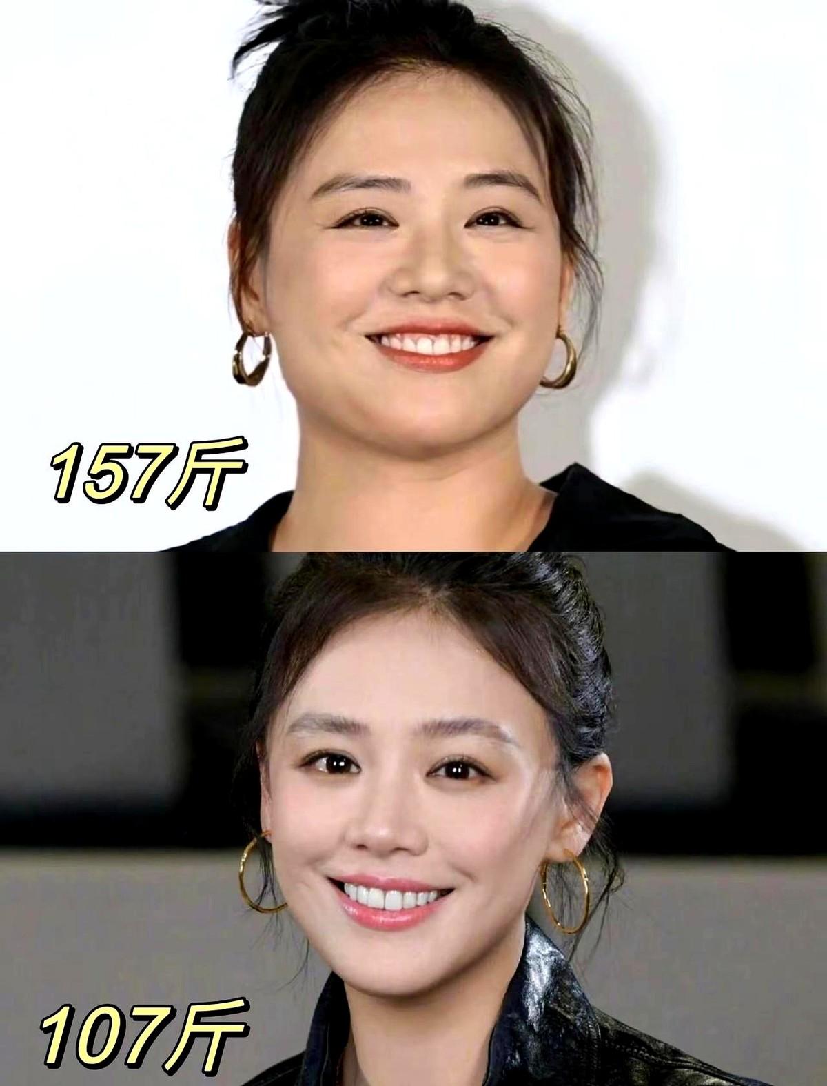 看了贾玲、马思纯她们的近况，我真觉得：40岁前，人还是得瘦。瘦下来，那种“中年