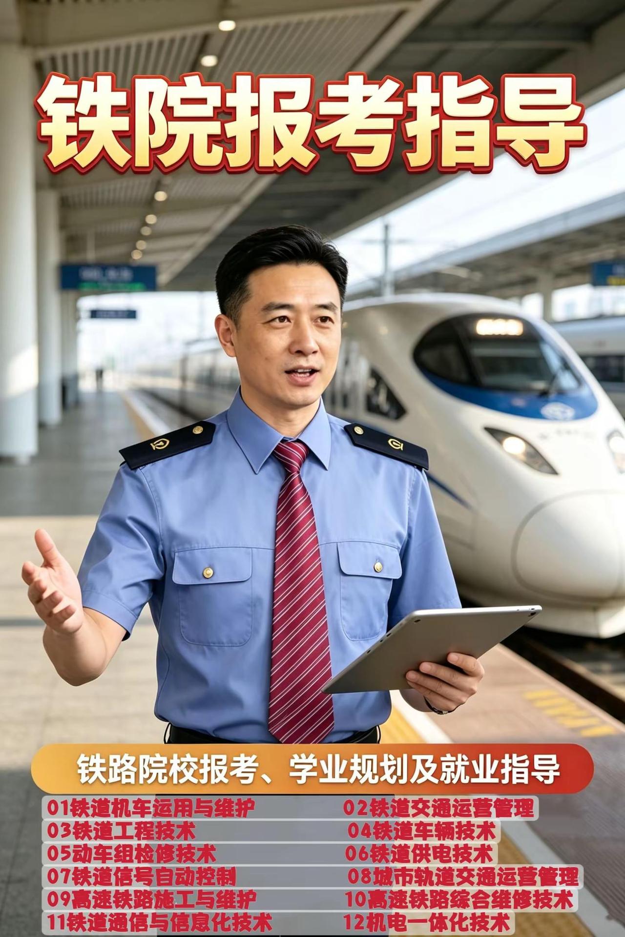铁路院校报考指导，让你少踩坑。家人们，想让孩子读铁路院校、毕业进国企端稳铁饭碗，