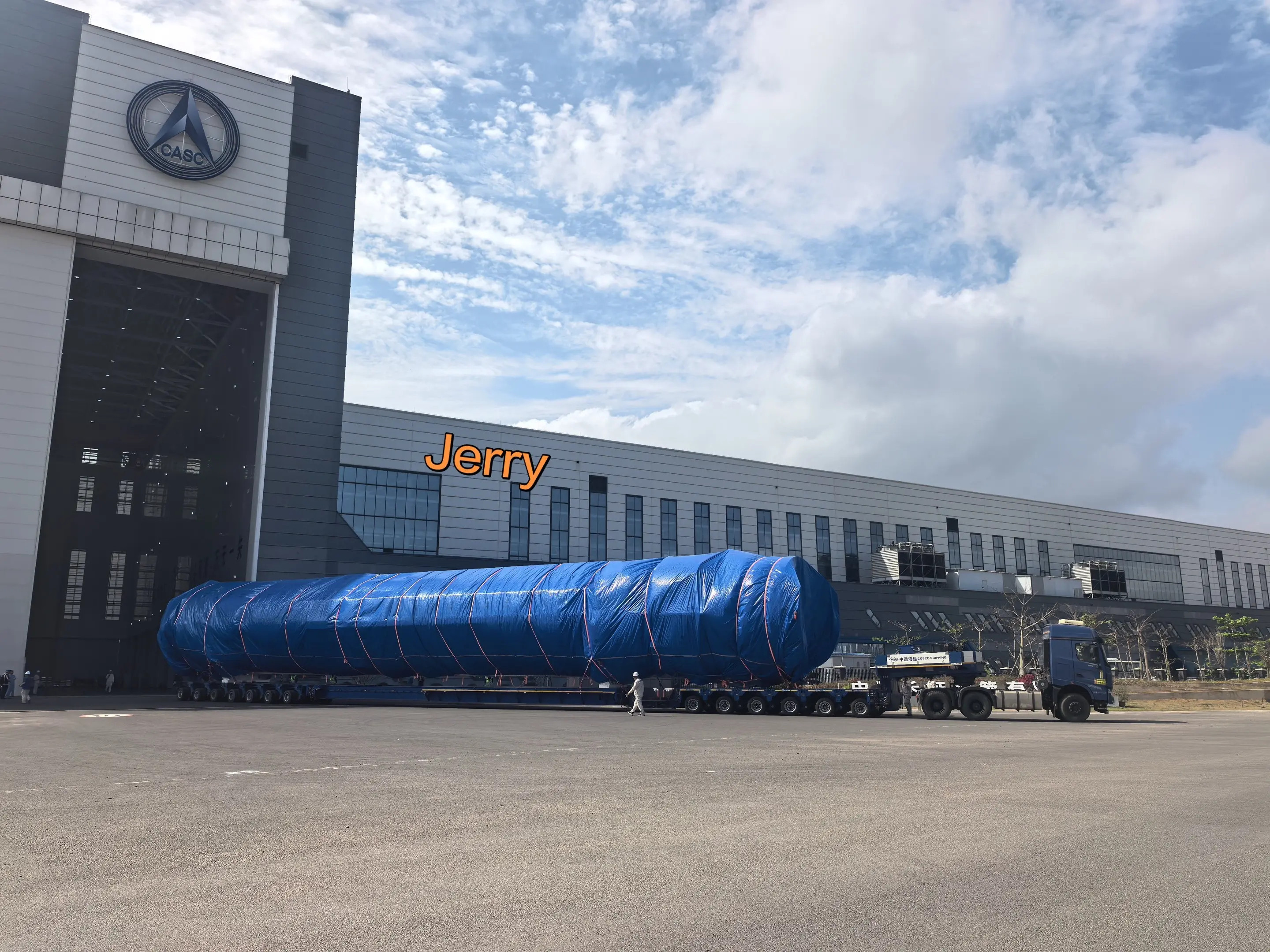长征十号乙火箭进场历史图片图源：Jerry