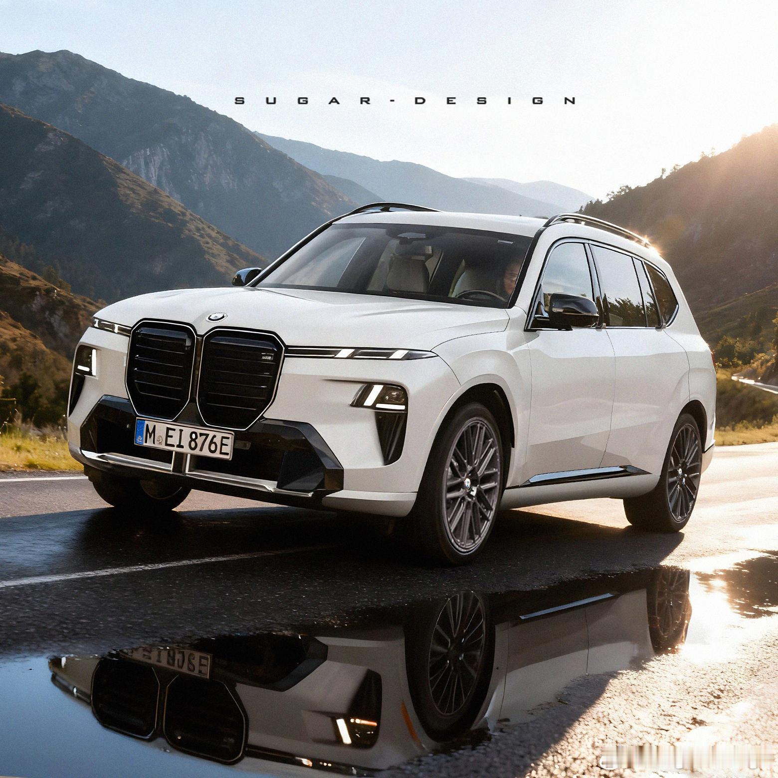 新车前沿预览我与汽车的日常宝马新一代X7G67新车预览。从谍照看，作为宝马S