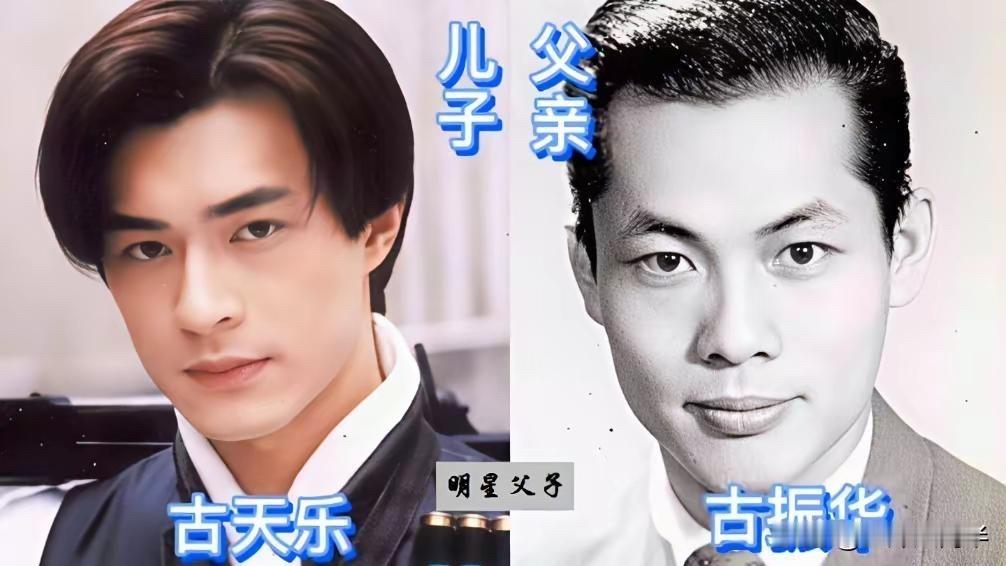 明星父子颜值比拼：老爸帅起来，真没儿子啥事？谢霆锋VS谢贤：潇洒不羁的基