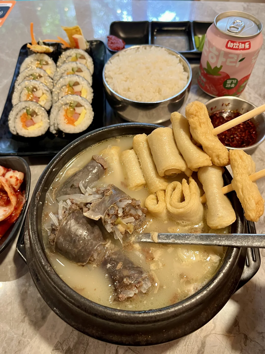 分享广州吃到正宗韩国汤饭