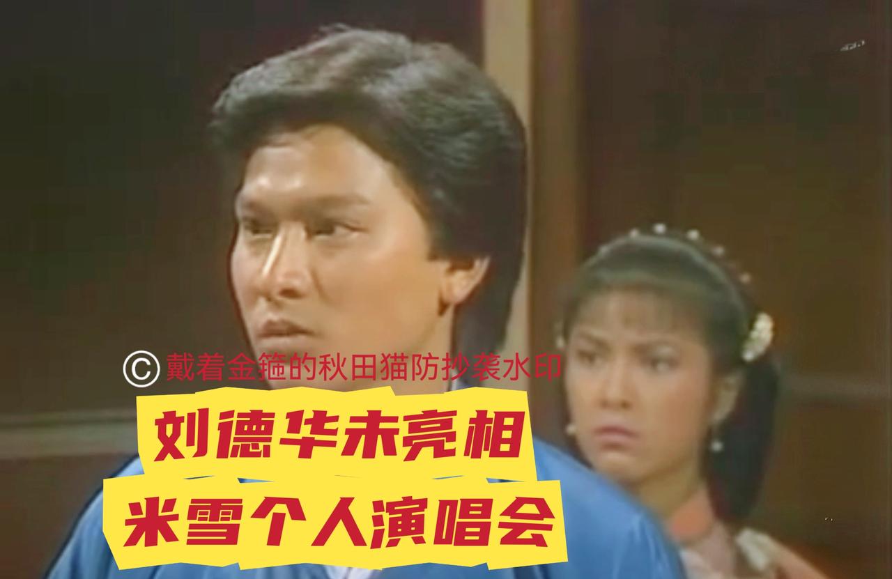 米雪开演唱会，老友刘德华、刘松仁为啥没看到亮相？石修、罗家英、赵雅芝、黄日华
