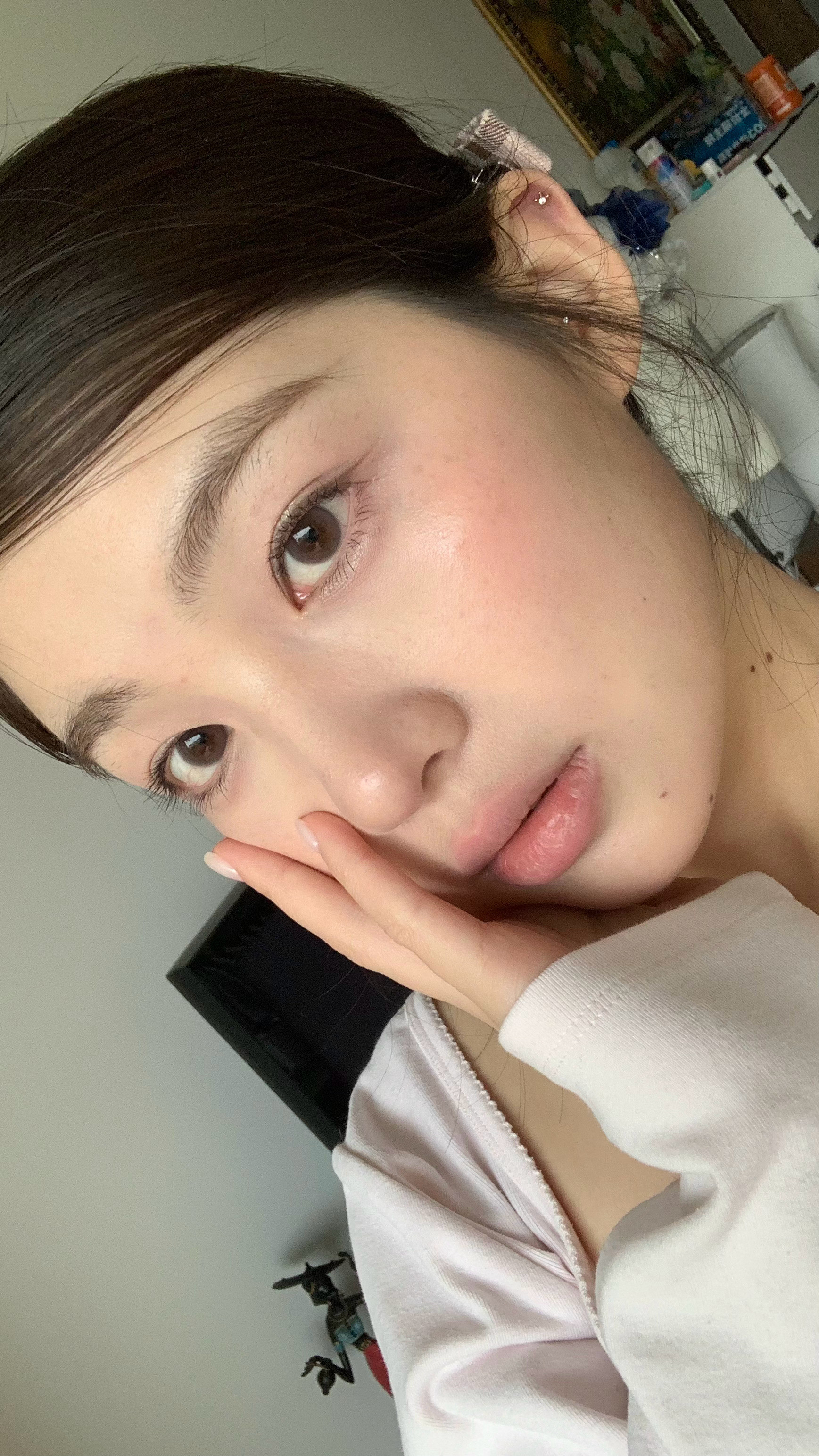 累死了终于剪完了明天发妆教大家请颤抖渔宝们的美妆专区