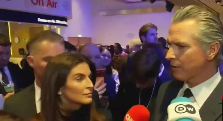 CNN报道，当地时间21日，民主党籍加州州长加文纽森，在达沃斯论坛上表示，就像他