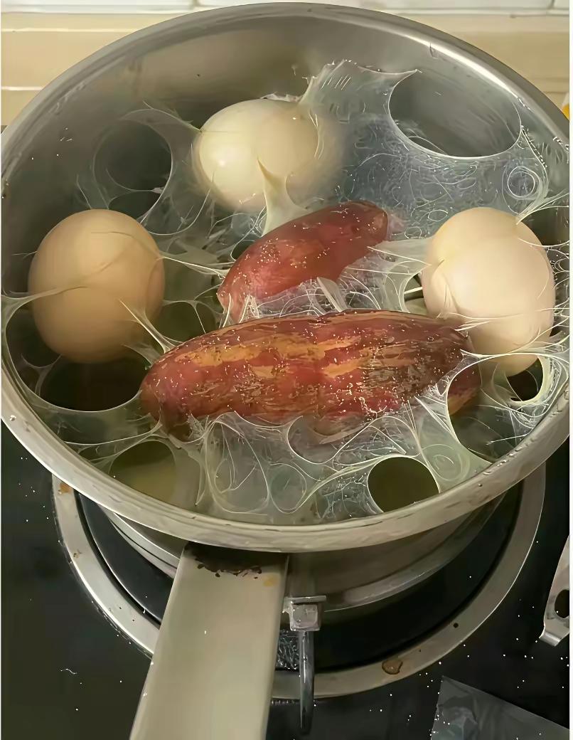 早餐煮成这样，还能吃不？烦劳各路大神指点，在线等。