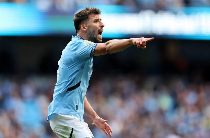 曼城球星鲁本·迪亚斯在接受葡萄牙电视台Canal11节目Soltinhosp