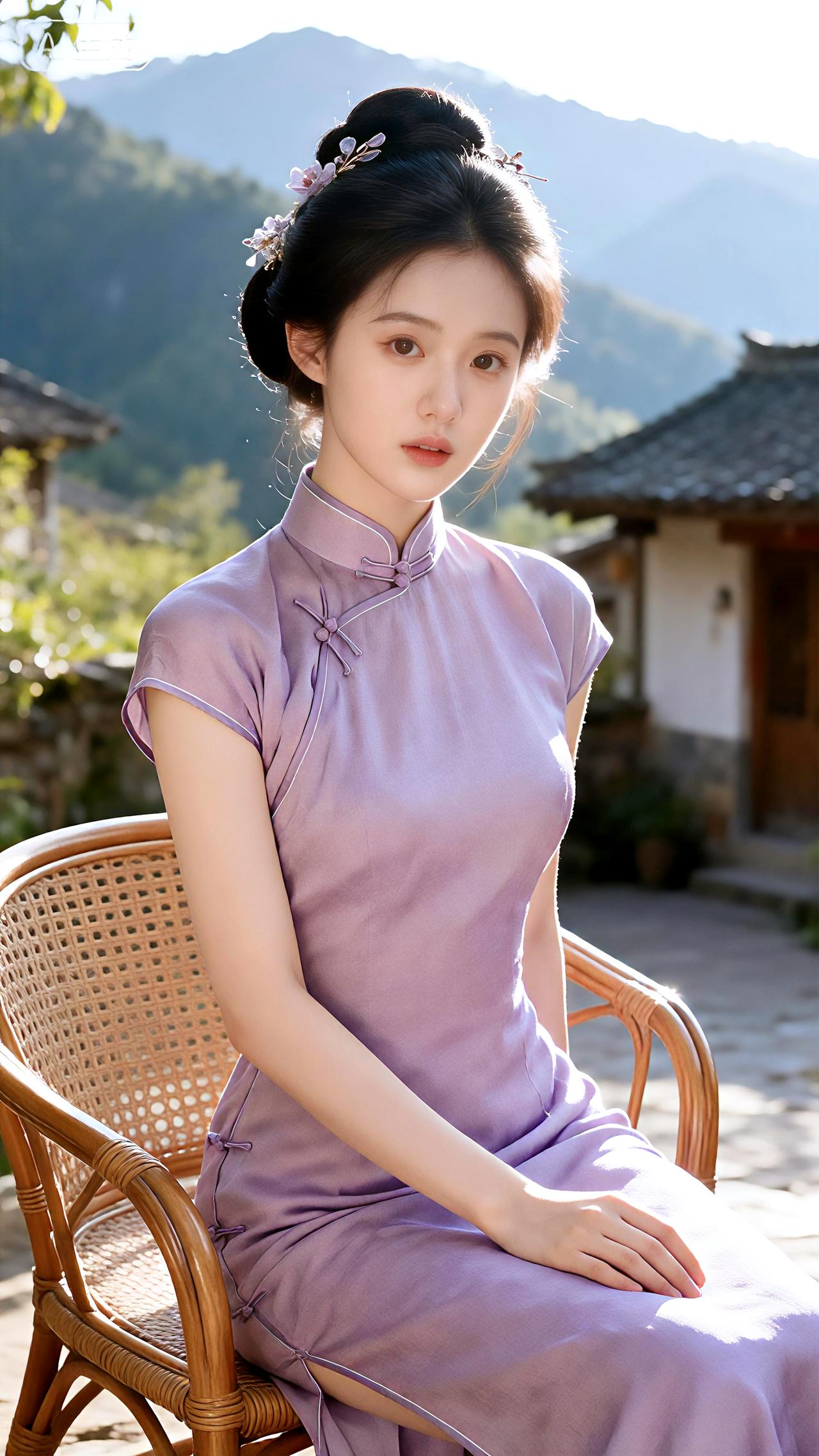 暮色温柔地漫进房间，将时光浸染成静谧的橘色，心也随之安然沉淀。高清全屏美图壁纸分