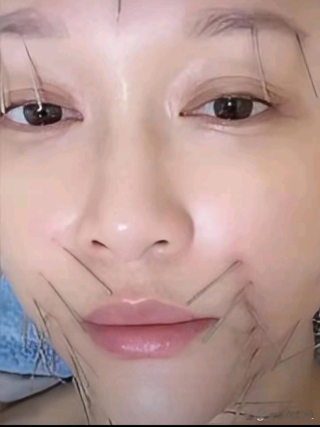 陈乔恩为了美是真拼了。​​​