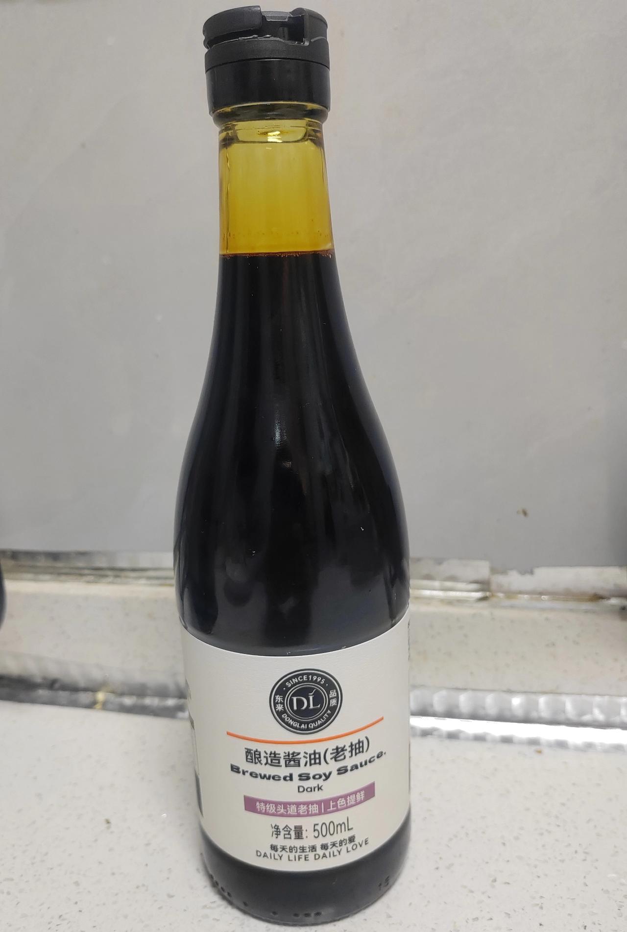 昨天花了8.6元，在平顶山市的百花超市买了一瓶胖东来的自有品牌500m|的酿造酱