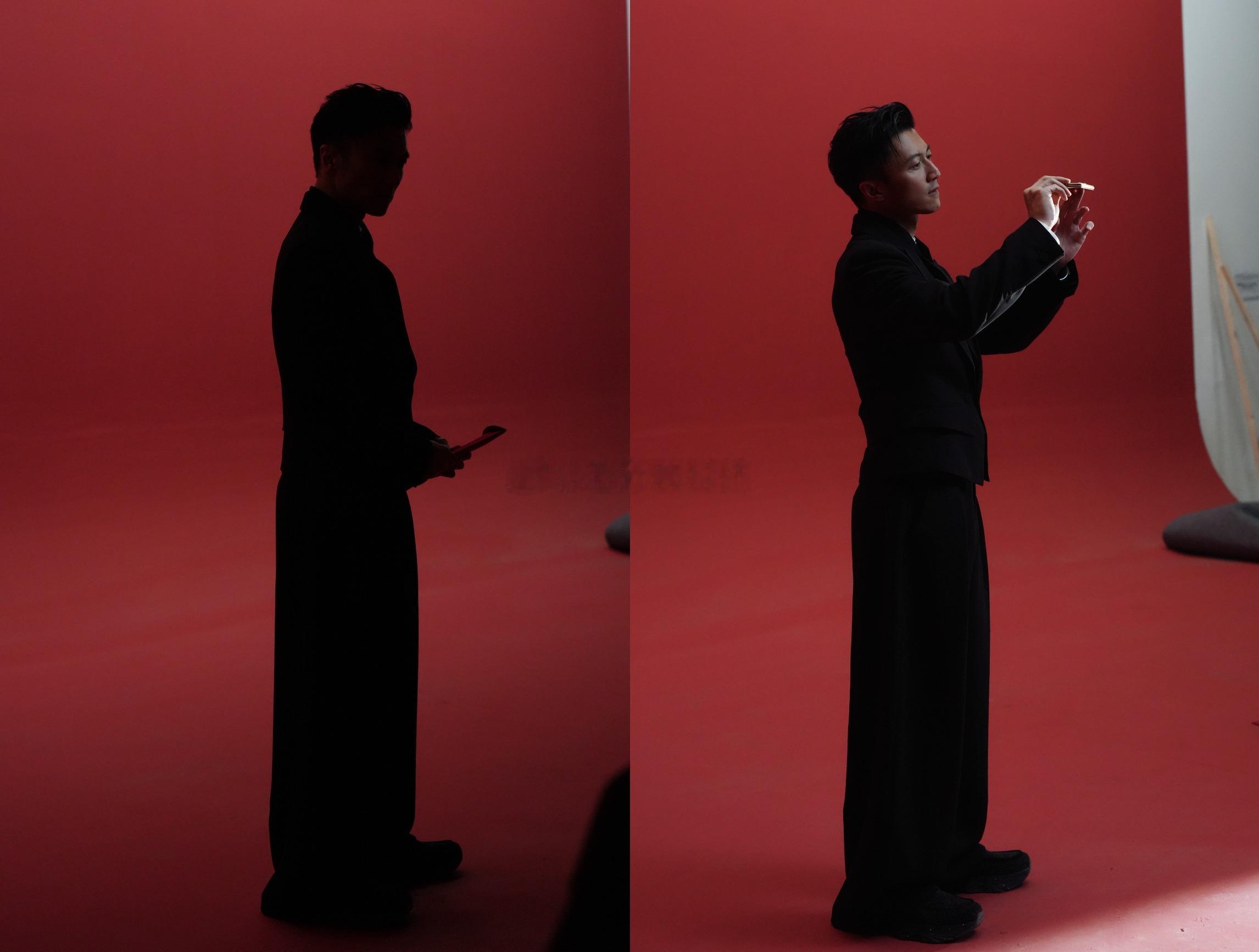 万万没想到，荣耀保密这么差？谢霆锋直接泄密有网友拍到谢霆锋片场图片，虽然看不清楚