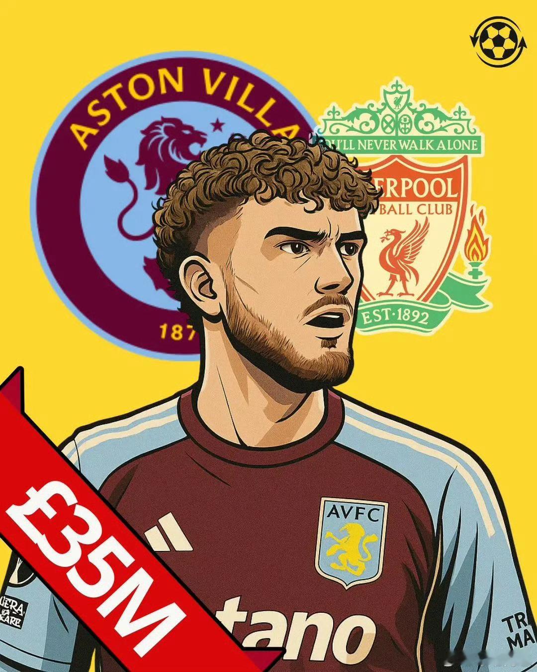 如果英格兰进攻型中场哈维·埃利奥特从利物浦租借加盟阿斯顿维拉，并且出场10次，那