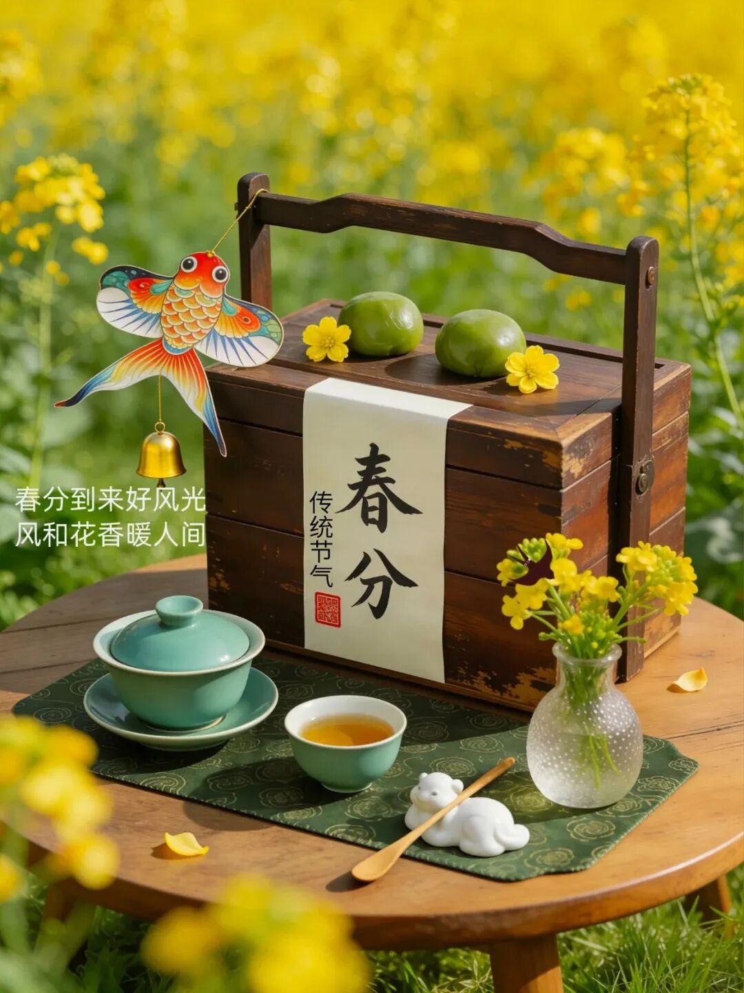 春风春雨春风笑春虫春草春意闹春分到花枝俏桃花红樱花妖满园春色关不住