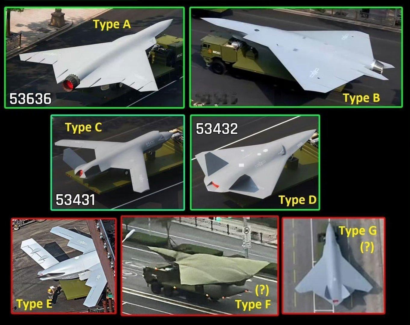兔子家的现役无人机无人制空战机系列​​​