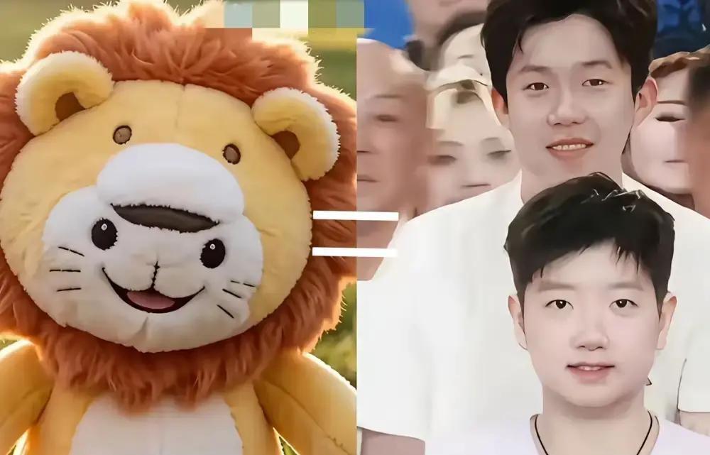 王楚钦把小狮子取名HOHO，原来是他爸二十年前在球馆吼他的暗号。小时候他蹲地捡