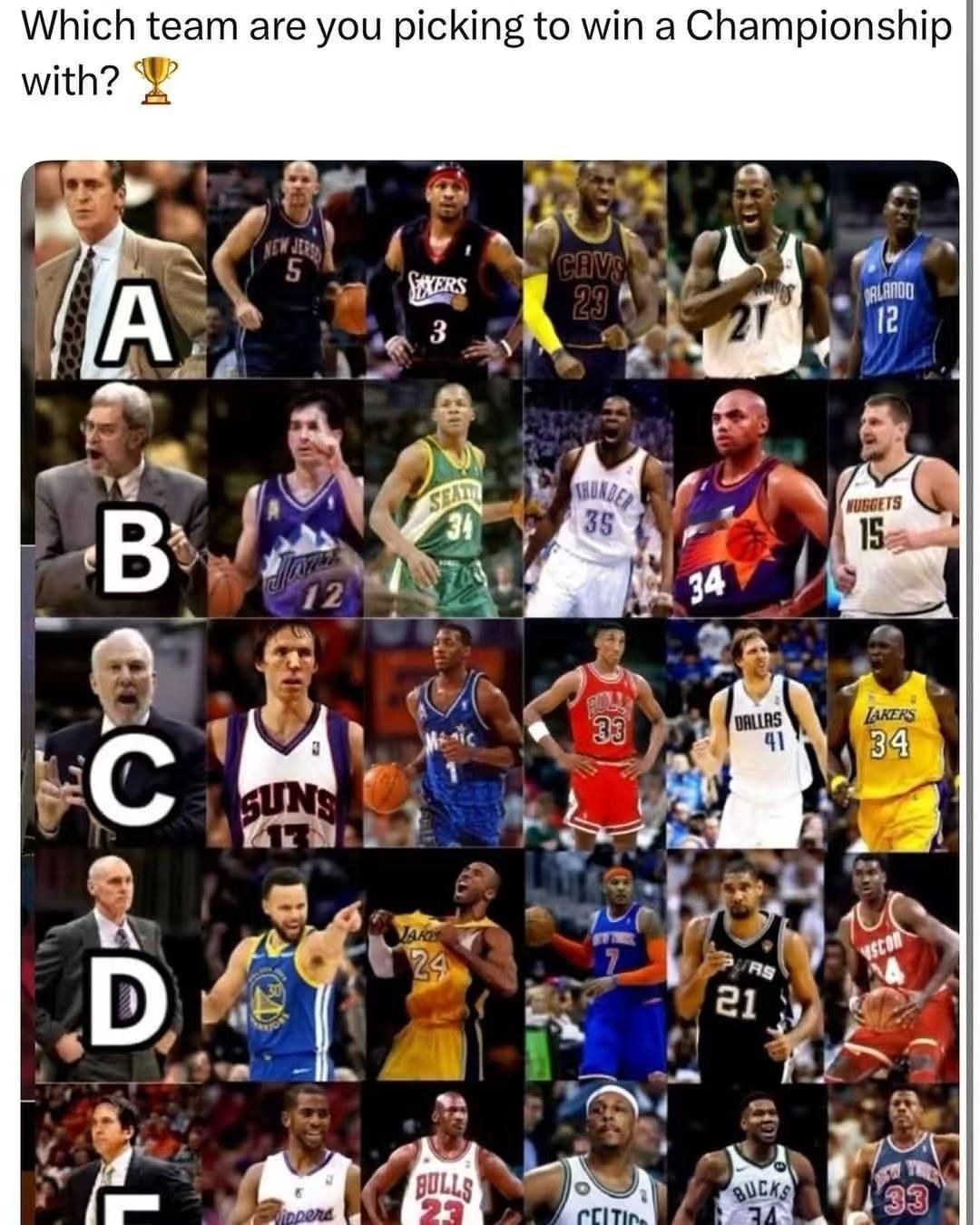 实话实说，我觉得D组无敌了我的观赛搭子NBA​​​