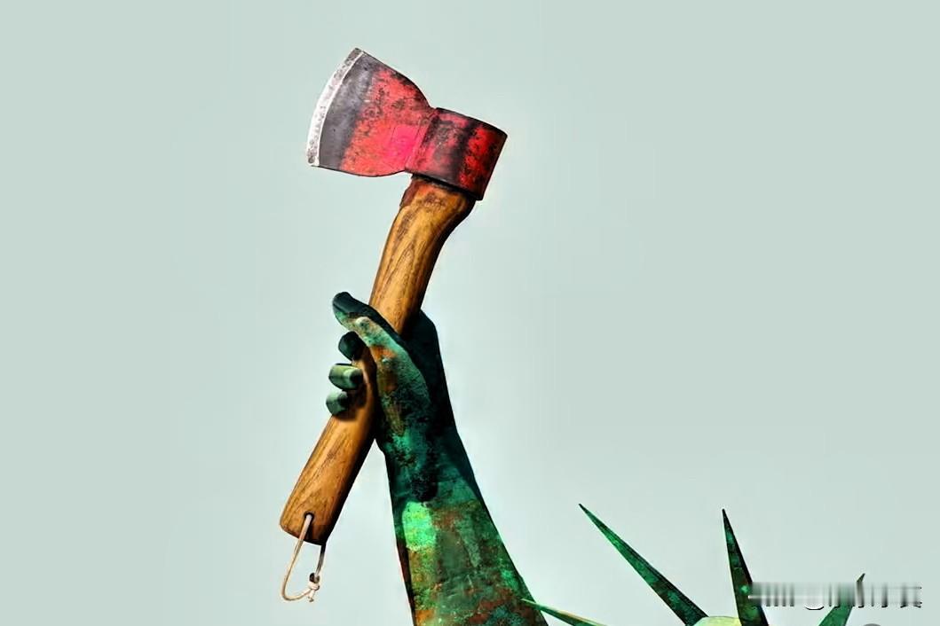 现在的美国衰落是必然，但万不能突然倒下最好慢慢倒下！美国的衰落，不是“会不会”，