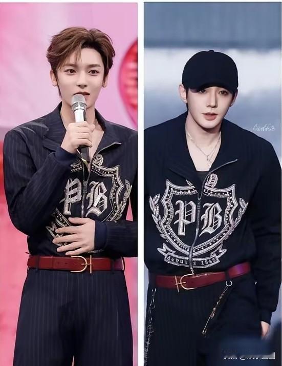 侯明昊和邓为居然撞衫了按理说他俩皆是帅哥，本无可比性可无奈遇上邓为这个“妖