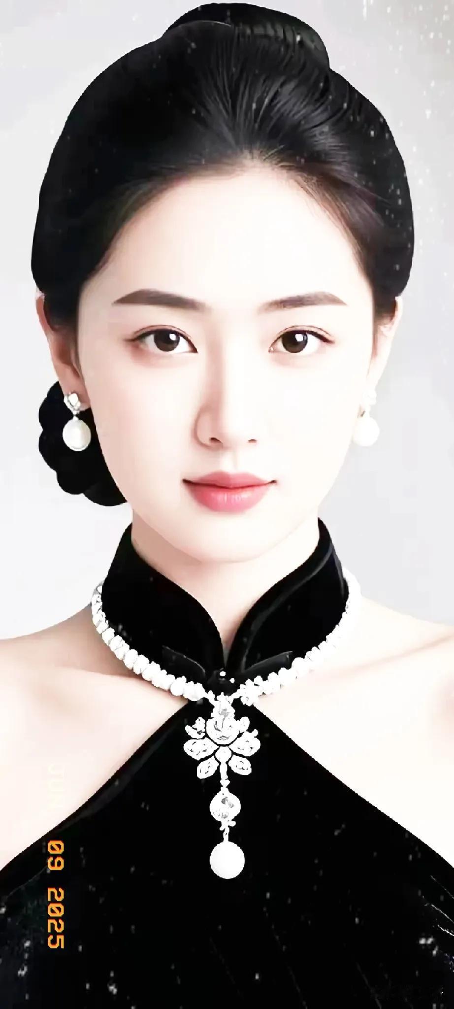 优雅黑天鹅，珍珠与钻石的完美结合