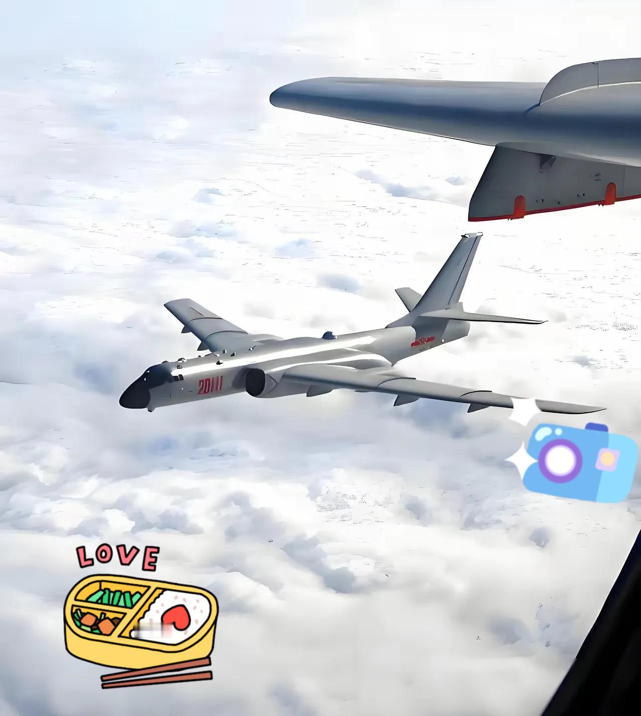 中国今天终于出手，菲律宾不敢说话了！今天上午，中国军方出动轰-6K轰炸机，跟