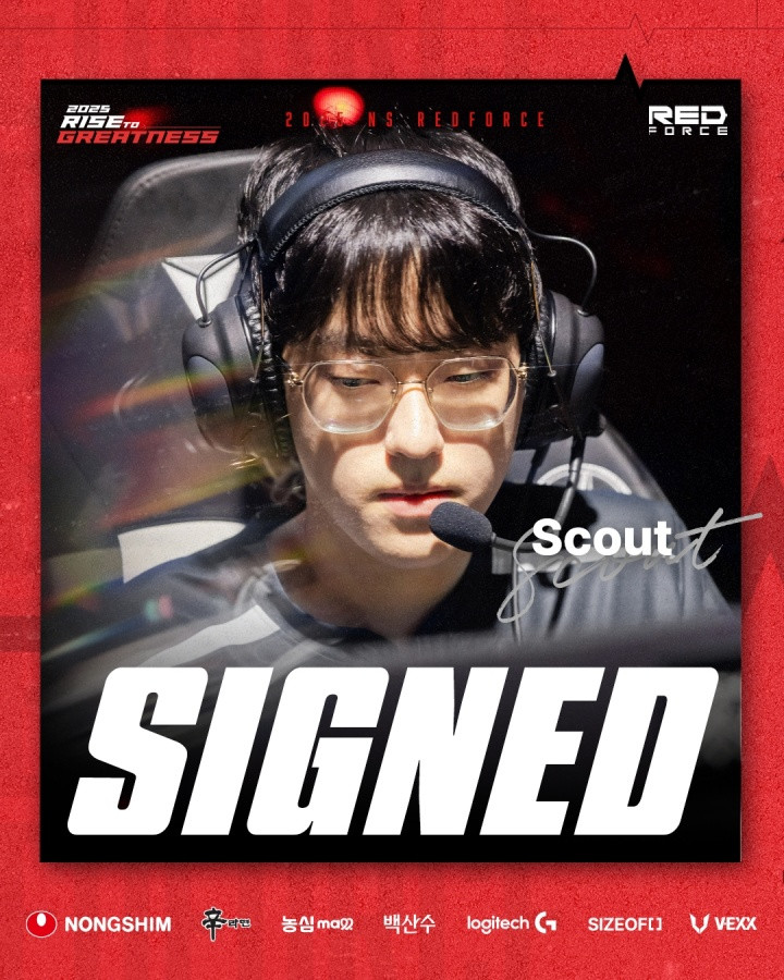 NS官方: 前JDG中单Scout正式加盟