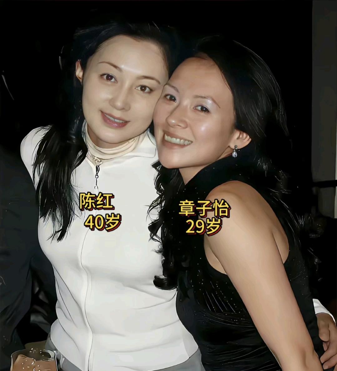 陈红的皮相真的太顶级了，章子怡都沦为陪衬，传统的中式古典美，是现在年轻女演员没法