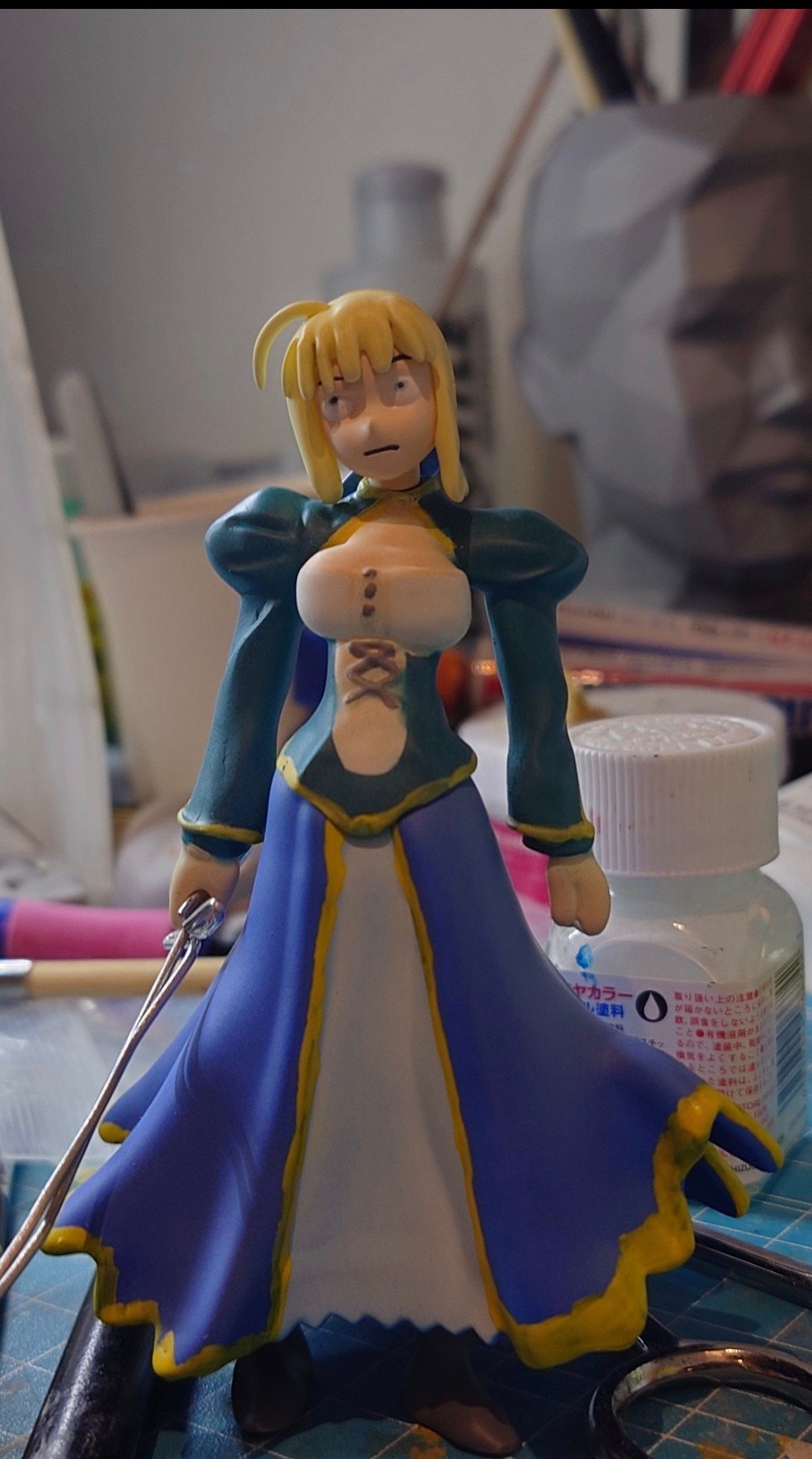 已获许可的邪神Saber涂装完毕…viaMagicBreadWF2-24-0