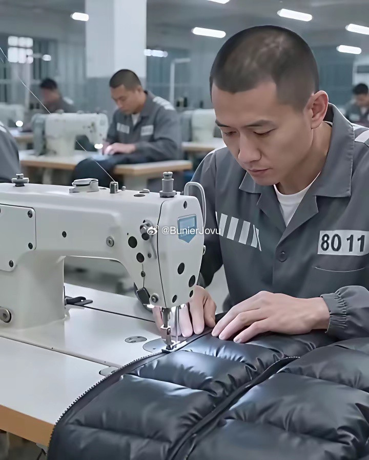 原来我们身上穿的羽绒服，很多都是出自他们的手​​​