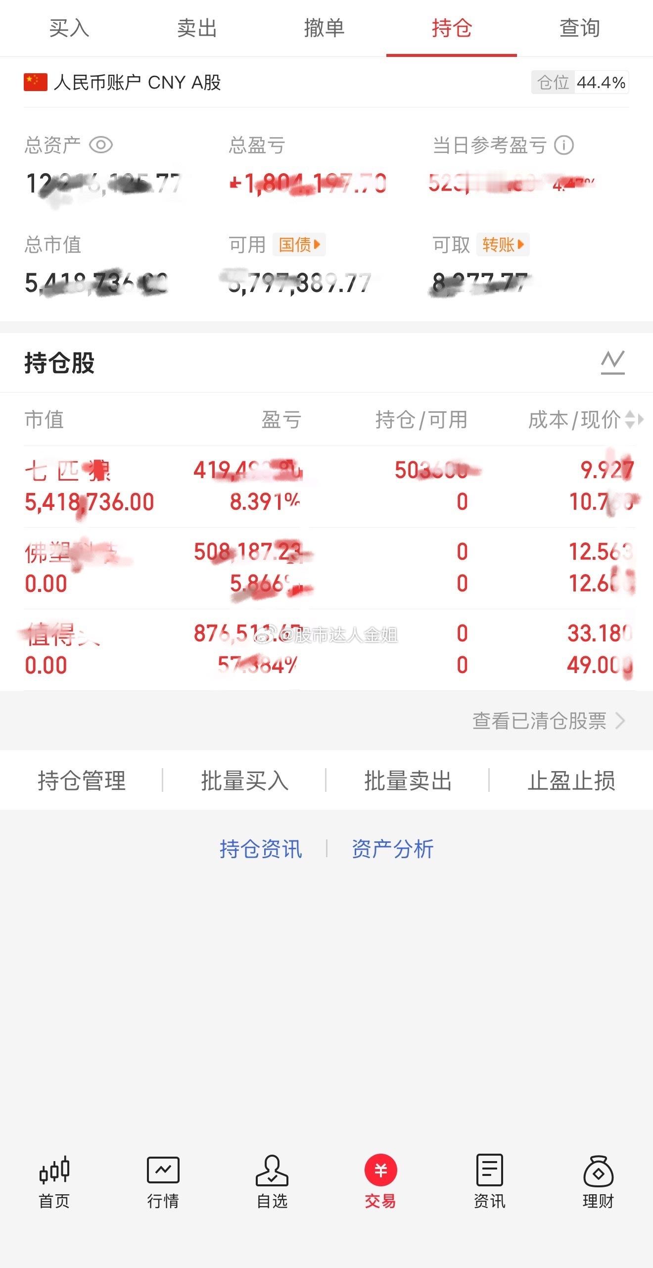 金姐“实盘记录”（第37天）（一个月翻倍）今日介入：七PL今日卖出：值DM，佛