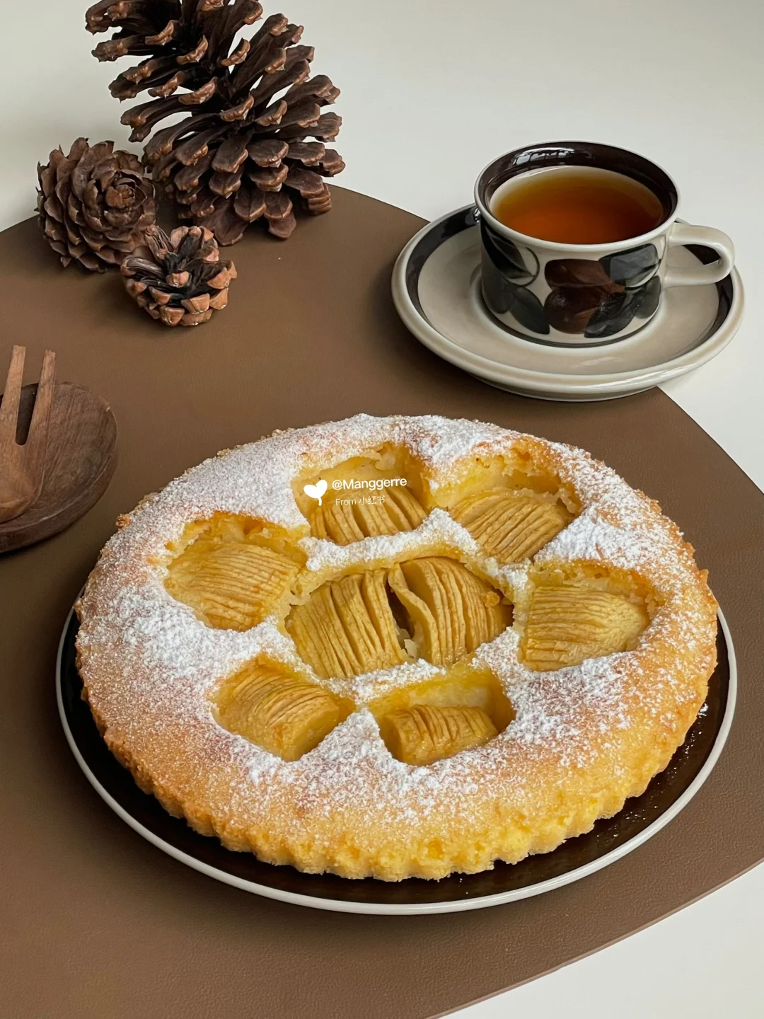 秋日甜品｜德式苹果🍎蛋糕🍰
