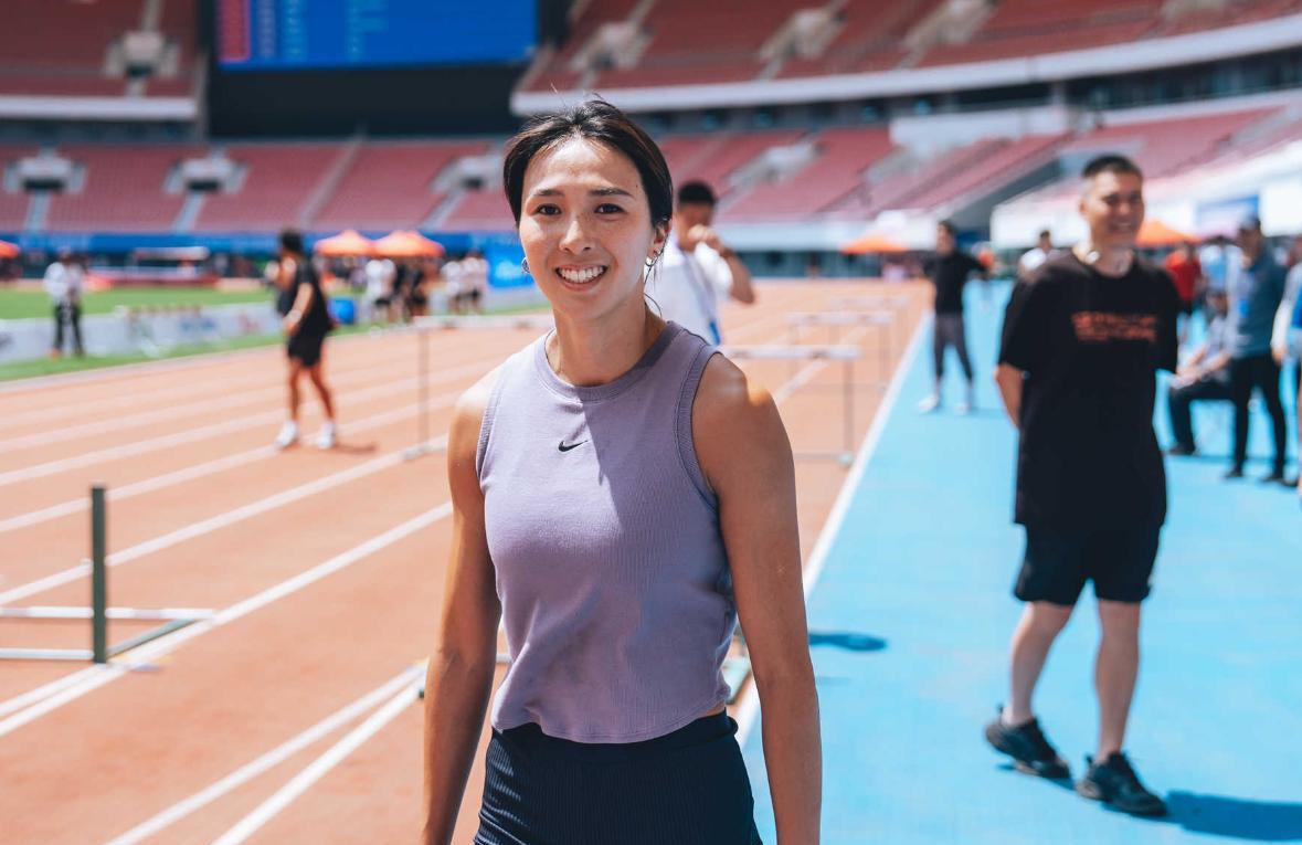 亚运会冠军林雨薇王者归来，全运会再次“背刺”吴艳妮？全国田径大奖赛青岛站林雨薇伤
